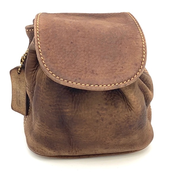 Coach Handbags - Coach Tan Sonoma Nubuck Crossbody Mini Pouch 4940